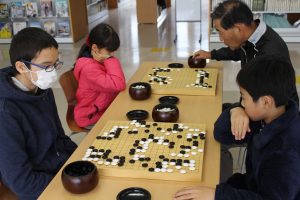 日南学園の囲碁・将棋教室３